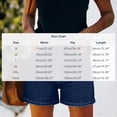 thumbnail image 3 of nerohusy Women's Summer Denim Shorts High Rise Button Fly Casual Denim Shorts with Pockets,Blue,S, 3 of 9