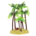 thumbnail image 1 of Shisuyan 1Pc Aquarium Coconut Tree Ornament Fish Tank Decoration Resin Coconut Tree Decor, 1 of 8