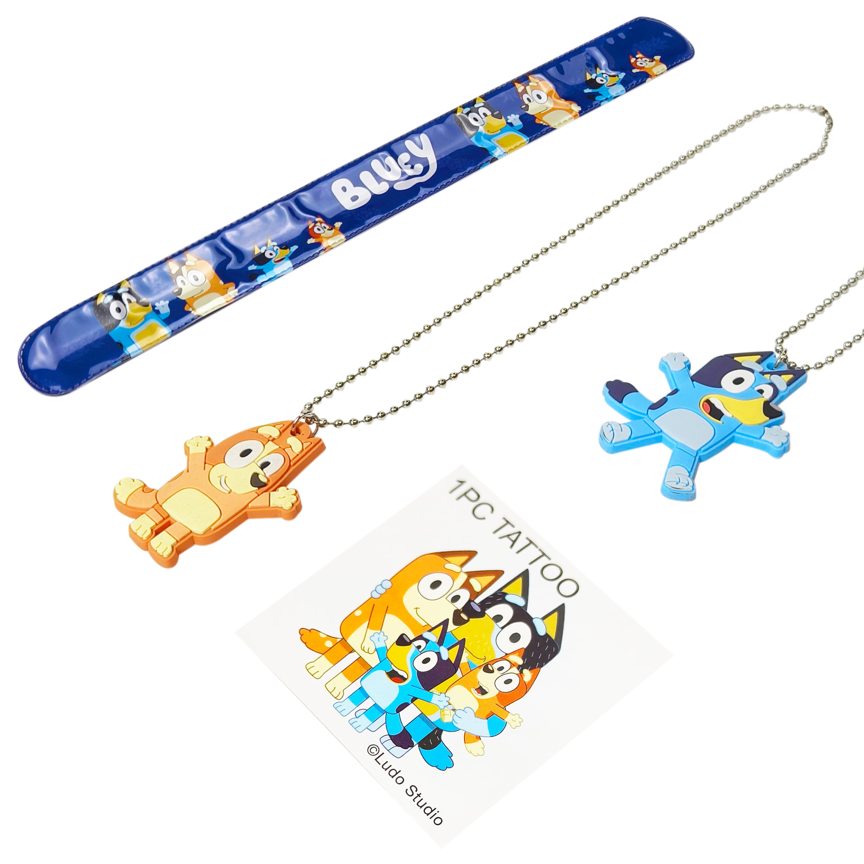 Bluey Themed 4 Piece Surprise Party Favor Bag Set