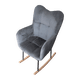 thumbnail image 1 of Silla mecedora sillon reclinable moderno decorativo ilios innova  london gris oscuro, 1 of 9