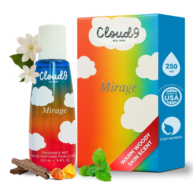 Bruma Corporal Cloud9 Mirage 250 ml Fragancia para Mujer