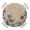 Light Brown Black, variant on Funny Zebras Round Tablecloth for 45-54 Inch Tables,Fitted Table Cover with Elastic Edge,Cute Art Fun Lovely Animals on Toilets Waterproof Outdoor Table Cloth Protector for Patio Garden Dinner Picnic