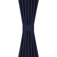 thumbnail image 5 of Darcy Rod Pocket Light Filtering Door Panel with Tieback - 25" x 72" - Navy, 5 of 8