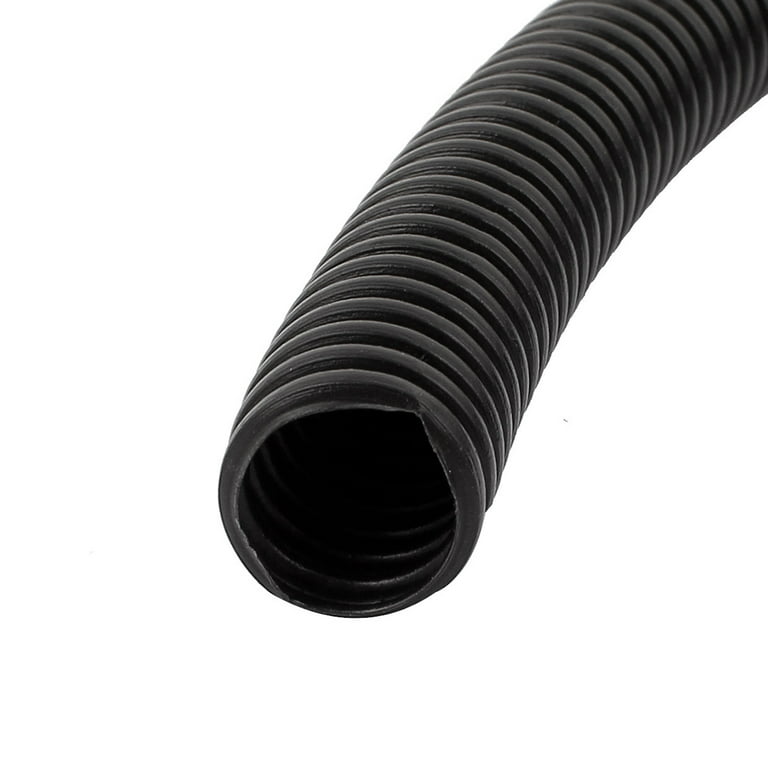 20x15.5mm Flexible Plastic Corrugated Wire Tubing Cable Conduit Tube Pipe  6.5M 