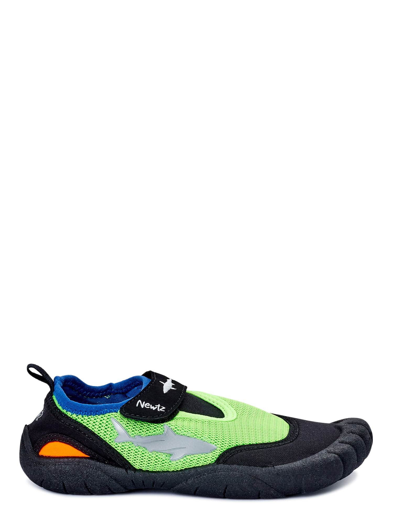 NEW Radicool Water Shoes Boy's Black Blue Size M 2 Swim Camping Summer 