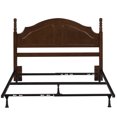 thumbnail image 5 of Hillsdale Furniture Cheryl Wood Full/Queen Headboard with Bed Frame, Walnut, 5 of 5