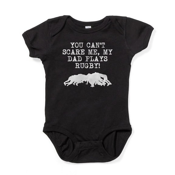 CafePress - My Dad Plays Rugby Body Suit - Cute Infant Bodysuit Baby Romper - Size Newborn - 24 Months
