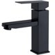 thumbnail image 1 of Black Bathroom Faucet Brass Basin Mixer Bathroom Mixer Contains Hot and Cold Hoses, 1 of 4