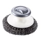 thumbnail image 5 of Depurador de acero inoxidable, limpiador de hierro fundido, bola de limpieza de sartenes reutilizable, limpiador de sartenes de hierro fundido multifu Gris, 5 of 8