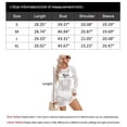thumbnail image 5 of Women Swimsuit Cover up Flower Knit Bikini Long Sleeve Beach Crochet Tops Hollow Out Coverup Alsol Lamesa, 5 of 6