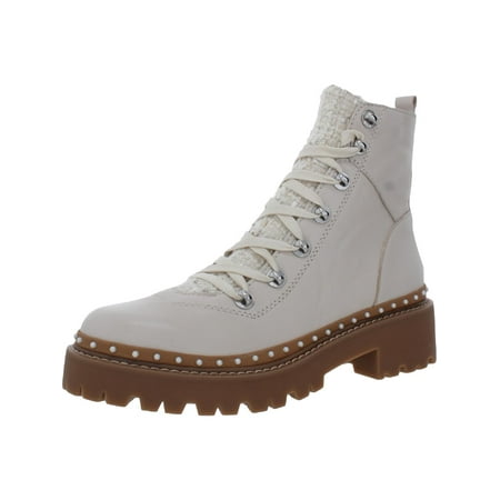 

Steve Madden Womens Rainier Suede Faux Fur Hiking Boots
