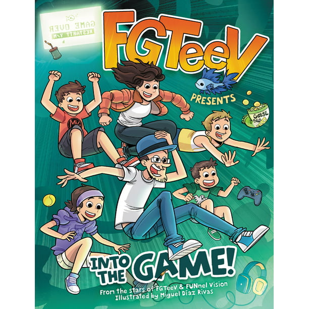 Fgteev Presents Into The Game Hardcover Walmart Com Walmart Com - fgteev roblox character coloring
