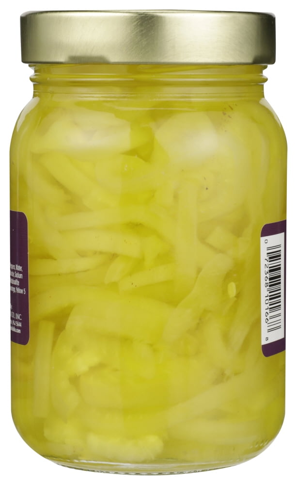 DeLallo Mild Banana Pepper Rings, 16 oz