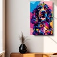 thumbnail image 3 of Irish Water Spaniel Poster Wall Art - Colorful Dog Canvas Wall Art For Living Room - Modern Art Wall Decor Ready To Hang, 3 of 5