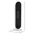 thumbnail image 3 of HOMCOM PTC Ceramic Portable Oscillating Tower Space Heater 1500W/1000W, 3 of 10