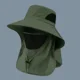 thumbnail image 1 of Sombrero de protección solar para el cuello, gorro de pesca integrado, montañismo, pescador transpirable, a prueba de viento, aleros grandes, Verano, 1 of 5