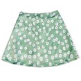 thumbnail image 3 of Falda Cruzada a la Cadera Falda casual estampada Falda mini de cintura alta Faldas cortas para mujer (Verde XL) Cgtredaw para Mujer Verde T L, 3 of 8