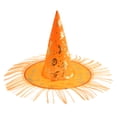 thumbnail image 4 of Sombrero de la Bruja de Halloween Sunnimix Naranja Calabaza, 4 of 7