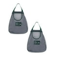 thumbnail image 1 of Oleegame 2 Pcs Sac de Rangement pour Fruits et Légumes Pliable Sac de Courses Réutilisable Sac de Recyclage Vert, 1 of 9