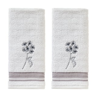 SKL Home Casual Monogram Letter X Bath Towel, white, cotton W453800080X103  - The Home Depot