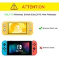 thumbnail image 3 of Fintie Case for Nintendo Switch Lite 2019 - Soft Silicone [Shock Proof] [Anti-Slip] Protective Cover with Ergonomic Grip Design for Switch Lite Console (Cloudy Blue), 3 of 10