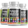 thumbnail image 1 of Supplement Clean Nutraceuticals, cúrcuma, moringa y jengibre, paquete de 3, 1 of 5