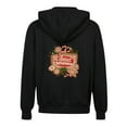 thumbnail image 5 of Sudadera con cremallera informal a la moda con capucha y estampado navideño para mujer, blusa, abrigo Fridja  fksj4767, 5 of 5