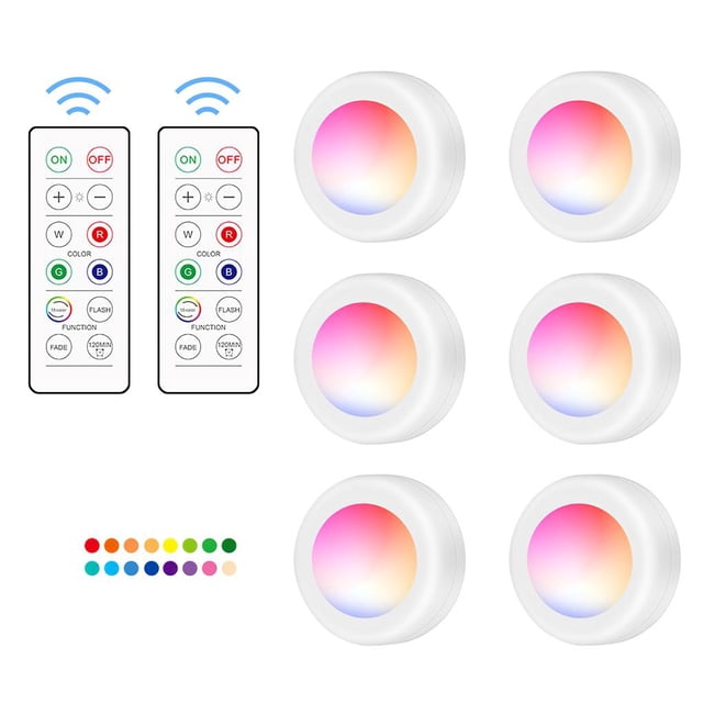 Toystoory Luz de noche de Hockey de 16 colores, luz estroboscópica de tiro con atenuación alimentada por batería, Color infrarrojo LED RGB con Control Iluminación y accesorios Toystoory HA021244-00