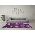 thumbnail image 3 of Ahgly Company Indoor Rectangle Abstract Pink Modern Area Rugs, 3' x 5', 3 of 4