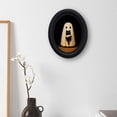 thumbnail image 5 of Homellea Vintage Halloween Art Photo Frame, 5.26 Inch Wooden Tabletop Picture Frame with Spooky Print for Desk, Shelf, Mantel, Wall, Entryway and Party Decor, 5 of 8