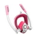 thumbnail image 3 of Máscara de snorkel facial completa para niños para exploración subacuática Rosa, 3 of 9