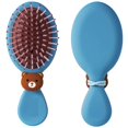 thumbnail image 1 of Cepillo para el cabello, mini cepillo de viaje para niñas, mujeres, niños, hombres y niños, cepillo ovalado para secar en húmedo todo tipo de cabello, se desliza a través de enredos suavizantes con, 1 of 1