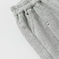 thumbnail image 4 of Gfyviroh 3-10 Y Toddler Kids Cotton Pants Little Girls Pleated Cuffed Pants with Pockets Soft Elastic Waist Sport Pants, 4 of 6