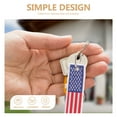 thumbnail image 4 of HEANUJJ Usa Flag Keychain Beautifully Crafted Patriotic Accessory 2Pcs, 4 of 8