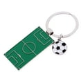 thumbnail image 3 of 6x Llavero Bolsa Charms Llavero Llaves de Coche Bolso de Mujer Colgante Llavero Modelo de Campo de Fútbol 6 piezas, 3 of 6