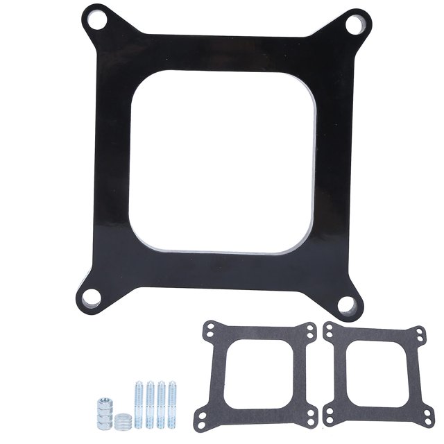 Espaciador de carburador fenólico de 1/2 pulgadas ZHCH repuesto estilo centro abierto para carburador Holley 4150/4160