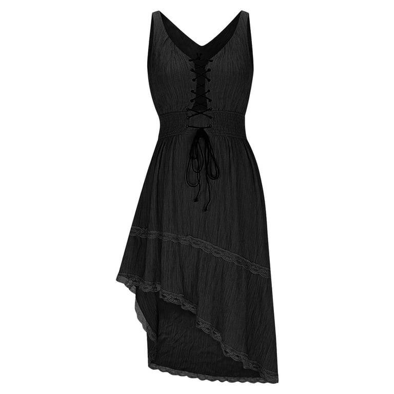 black western wedding guest dress Black Widow Tap Shorts in Solid Black M main image 1