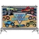 thumbnail image 3 of Monster Truck Party Backdrop Happy Birthday Backdrop Monster Truck Birthday Party Supplies, Vinyl Monster Truck Backdrop Monster, 3 of 3