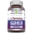 thumbnail image 1 of Amazing Formulas L-Tyrosine | 500 Mg Per Serving | 180 Servings | 180 Capsules, 1 of 3