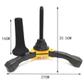 thumbnail image 2 of Portable Foldable Tripod Stand Non-Slip Wind Instrument Accessories Suitable for Holder Clarinet Trumpet Flute Saxophone, 2 of 7