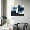 thumbnail image 4 of ARISTURING Abstract Artwork for Wall Decor Blue and Gray Abstract Wall Art Canvas Prints for Living Room Bedroom Office Wall Decor Home Decor Canvas Wall Art Poster Print, 4 of 6
