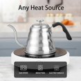 thumbnail image 3 of Stainless Steel Coffee Kettle for Stovetop and Pour Over 1.2L 40oz, 3 of 5