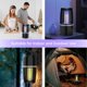 thumbnail image 5 of Lámpara antimosquitos, repelente de mosquitos eléctrico 2 en 1, lámpara antimosquitos eléctrica UV de 360°, lámpara antimosquitos recargable, segura y eficaz para interiores, exteriores, camping, jar, 5 of 5