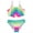 Multicolor, variant on Girls Two Piece Bikini Swimsuits Hawaiian Bathing Suit for Kids Summer Beach Swimwear Set 5-14Year
