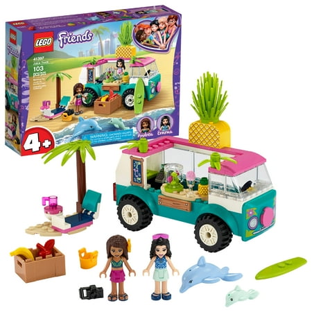 LEGO Friends Juice Truck 41397 Building Kit; Kids Food Truck Featuring Emma Mini-Doll Figure (103 Pieces)
