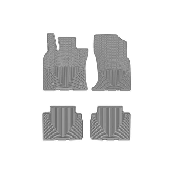 WeatherTech All-Weather Floor Mats compatible with 2020-2024 Toyota Camry - 1st & 2nd Row, Grey