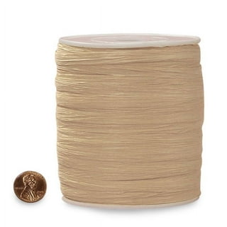 200g Natural Raffia Paper Ribbon, Raffia Ribbon Perfect for  Crafts Weaving or Bouquets Decoration, Christmas Raffia Gift Wrap Ribbon  Total 4 x 50g : Arts, Crafts & Sewing