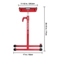 thumbnail image 3 of Soporte plegable con ruedas WORKPRO, altura ajustable, 250 kg, 3 of 7