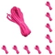 thumbnail image 1 of Kearding Cordones de gamuza sintética Cuerda de cuero Fabricación de joyas Accesorios Craft Thread Connect Colgante para collar Deep Rose Red rojo rosa profundo 10Conjunto, 1 of 6