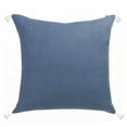 thumbnail image 3 of Estonia Hand-Woven Striped Linen Throw Pillow, Navy, 20" x 20", Count per Pack 1, 3 of 7